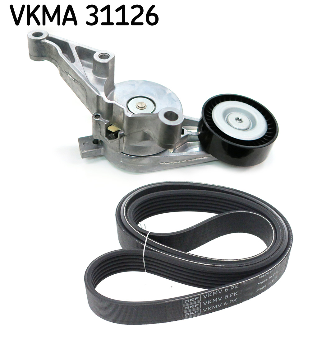V-Ribbed Belt Set - VKMA 31126 SKF